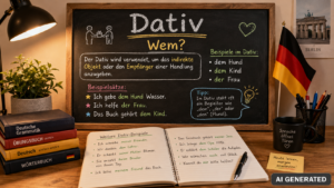 Der Dativ ist der 3. Fall in der deutschen Grammatik