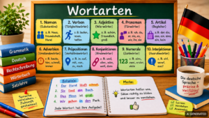 Deutsche Wortarten im Überblick